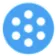 Cluster of seven dots icon
